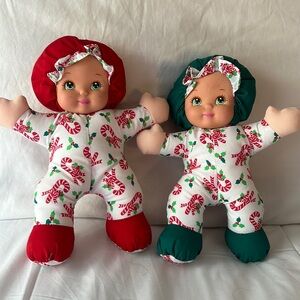 Mattel Arco Toys, LTD Lovable Babies vintage baby dolls soft body rubber face 2